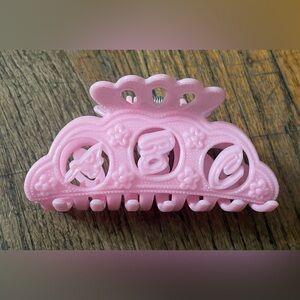 Kids Pink Claw Hair Clip